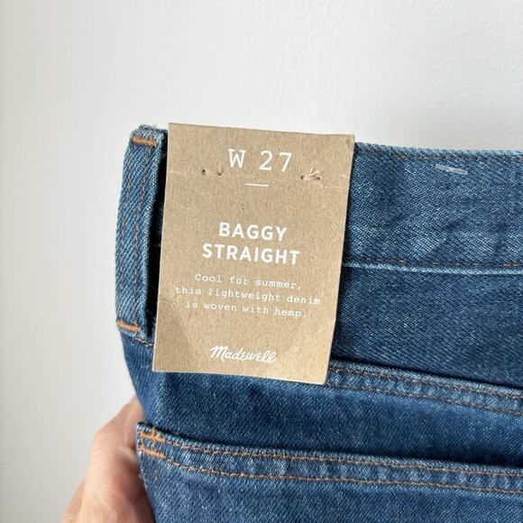 Madewell Baggy Straight Jeans - Picture 5 of 8